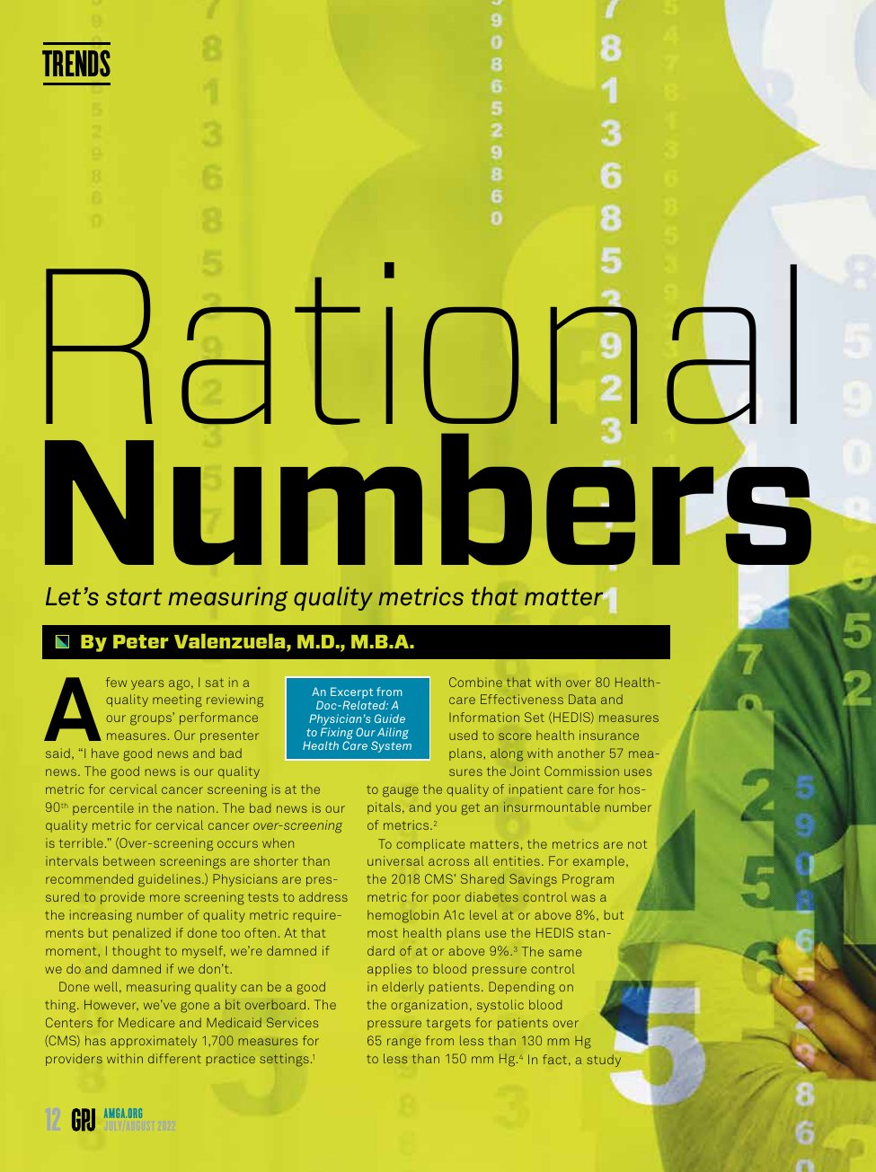 First page of Let’s Start Measuring Quality Metrics That Matter